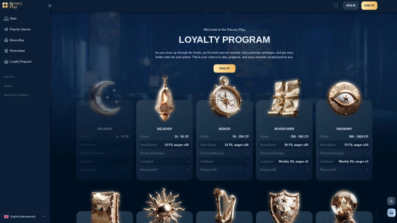 Reveryplay Casino Casino